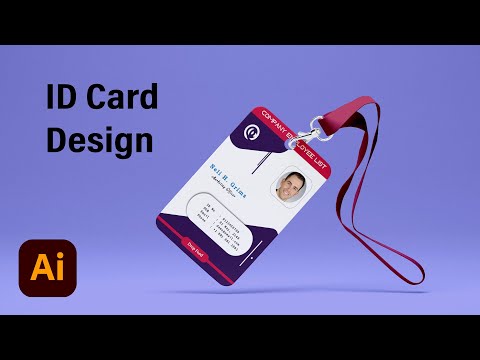 ID Card Design in Adobe Illustrator | ID Card | Graphio Codex