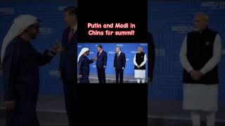 Putin and Modi in China for summit #modi #modiinterview #modirally #worldie #modibirthday