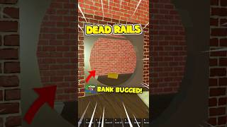 The Bank is BROKEN in Dead Rails… 😂 #roblox #deadrails