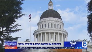 Hundreds of new laws take effect in California for 2026