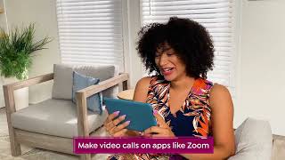 Amazon  Fire 8" HD 64GB Tablet with Custom Case   App Vo...