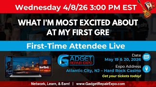 First-Time Attendee Live: “What I’m most excited about at my first GRE”