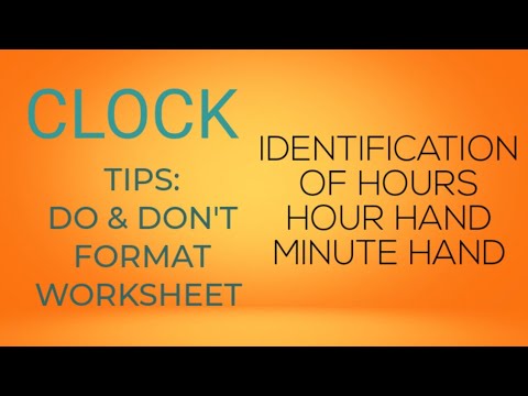 Time Concept For Kids|Teaching About Clock To Class 1|Telling Time