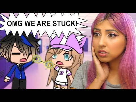 They Are TIED TOGETHER! 😱 | Gacha Life Mini Movie Reaction