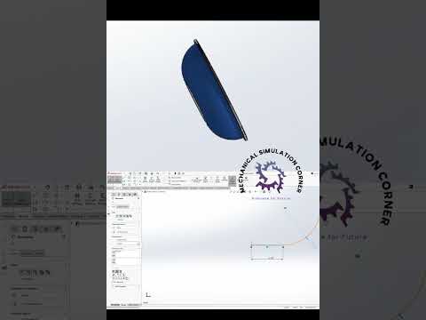 Simple Bowl in Solidworks #solidworks #tutorial #design #shorts #reels #youtubeshorts #design #3d