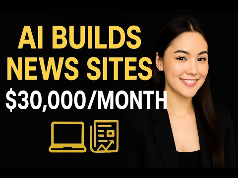 This AI Tool Builds Viral News Sites – Earn $30,000/Month