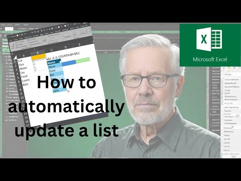 Automatically Update Your Microsoft Excel List in SECONDS!