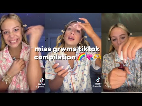 mias grwm tiktok compilation ! 🫶💘😍