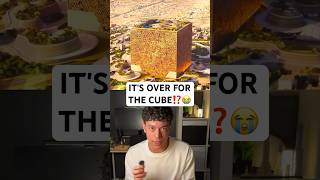 It's OVER For The Giant Cube😭 #construction #engineering #architecture #tech #skyscraper