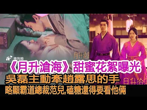 《月升滄海》甜蜜花絮曝光：吳磊主動牽趙露思的手，略顯霸道總裁范兒，磕糖還得要看他倆︱星漢燦爛︱趙露思︱凌不疑︱月升滄海︱吳磊#追劇工廠