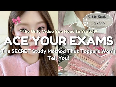 How to ACE Your Exams in 7 Days! 🔥 Study Hacks That Work