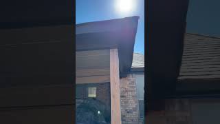Painted Hipped Patio Cover in Fort Worth #projectupdates