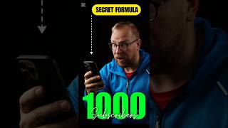 How I Got 1,000 Subscribers in 7 Days (Do This NOW!) #shorts #youtubesubscribers