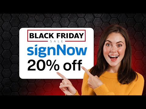 SignNow Black Friday Deal | 20% OFF Annual eSignature Plans 2025