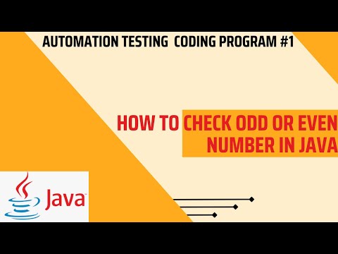 How to check Even or Odd number in Java | Interview Question #1