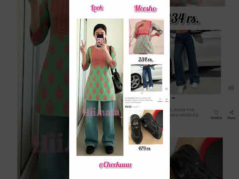 college outfit ideas on meesho 🌸💗✨#meeshofinds #outfitideas #collegeoutfit #collegefashion#aesthetic