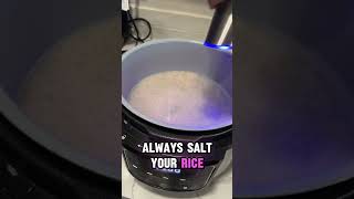 PERFECT rice every time with this Pressure Cooker recipe! #food #easyricerecipe