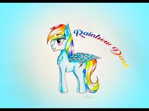 My Little Pony MLP - Learn to draw MLP easy and quick tutorial