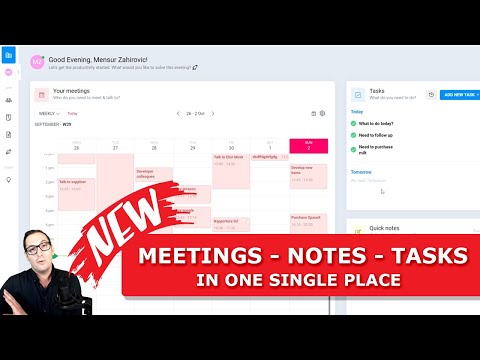 Meetings, Tasks & Notes in One Single Place!