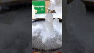 One Of The Weirdest Ice Experiments Ever ❄️🧪 #scienceexperiments #ice #kiwico