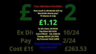 Marshalls (MSLH) Interim Dividend 2024. How bad can it really get?