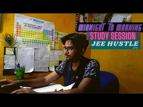 LIVE STUDY SESSION (FROM MIDNIGHT TO MORNING) (RAIN SOUND) #2021 #JEEHUSTLE 🔥🔥🔥