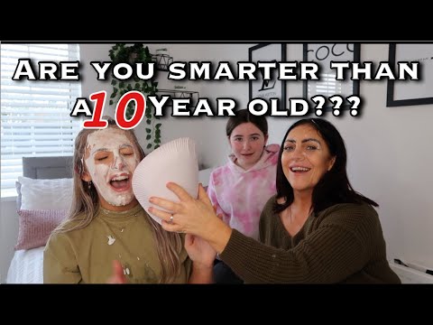 ARE YOU SMARTER THAN A 10 YEAR OLD??? | LEAHS LIFE