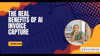 The Real Benefits of AI Invoice Capture
