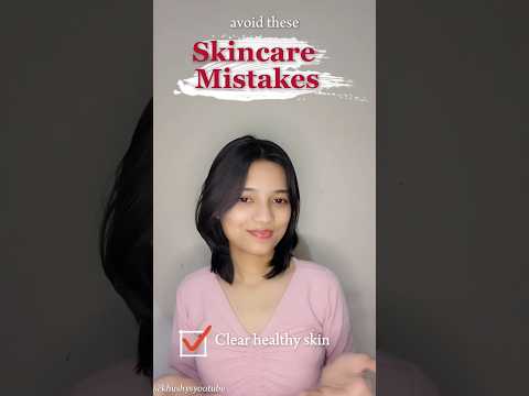 Stop these Skincare Mistakes NOW to Achieve Clear and Healthy Skin! #clearskin #skincare