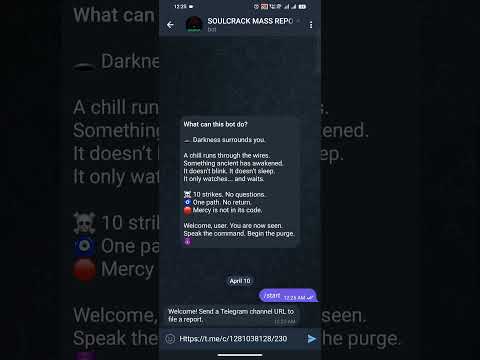 Report Telegram in 2025!