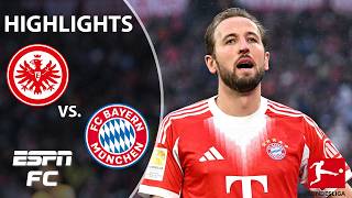 HARRY KANE BRACE 🚨 Eintracht Frankfurt vs. FC Bayern | Bundesliga Highlights | ESPN FC