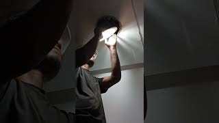 New light wiring installed || Electronic device || #Expatlifestory #lightworker #mentineswark