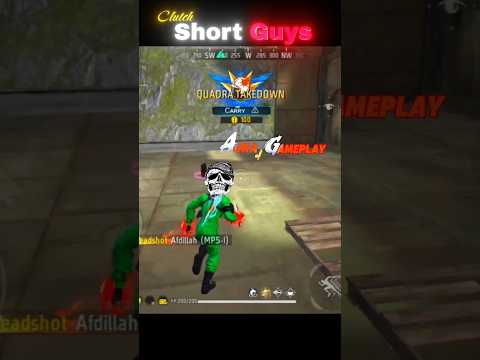 1VS4 CLUTCH(BR RANK)☠️#freefire #gameplay #gaming #viral #shorts #aura #master #shortlike #new#like