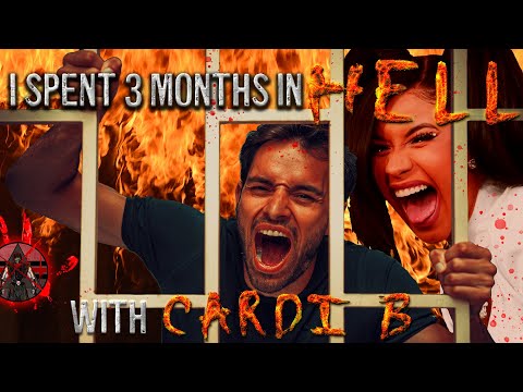 "I spent 3 months in HELL with Cardi B" |HELL CREEPYPASTA|  ft. Cardi B