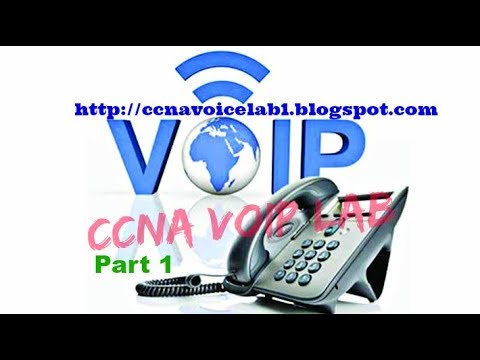 Configuring Router, Switch, VOIP phones in Cisco Lab -CCNA VOIP Lab (part 1)