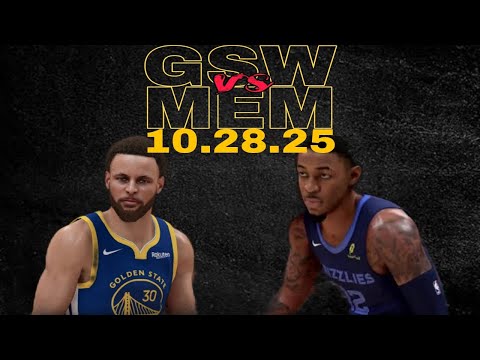 WARRIOR'S VS GRIZZLIES. FULL GAME HIGHLIGHT 10/28/25.
