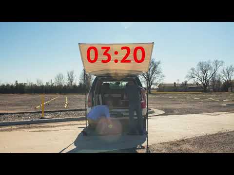 DLD Tailgate Shade - Shade for Tailgating, Hunting, Barbecuing, and More!