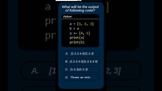 Only Coding Masters Can Solve This! 🔥 Write Your Answer in the Comments! 🧠 python exercise 7 #shorts