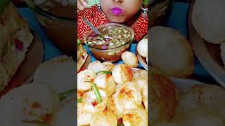 #SPICY  PANIPURI CHALLENGE,#shorts.