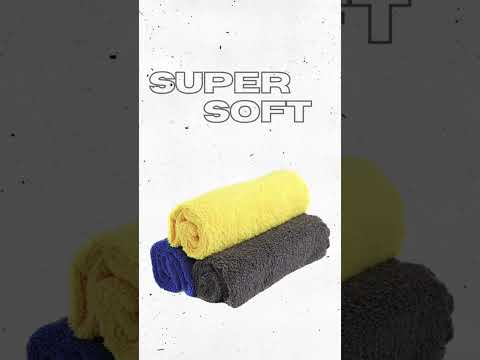 Super soft towels | just for you | #homecare #cleaningmotivation #autocare #reels #youtubeshorts