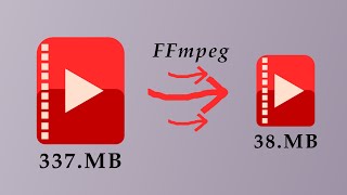 How to compress a video without loosing quality (FFmpeg) - In Malayalam