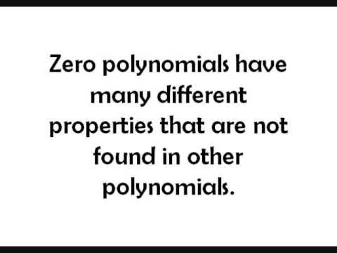 Zero Polynomial