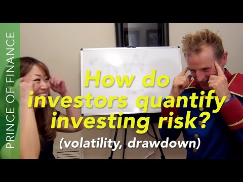 How do investors quantify investing risk?  (volatility, drawdown) (INF4)