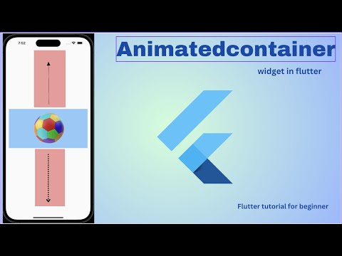 Flutter AnimatedContainer Widget [2023]- learn Flutter