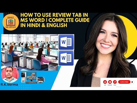 How to use  Review Tab in MS Word | Complete Guide in Hindi