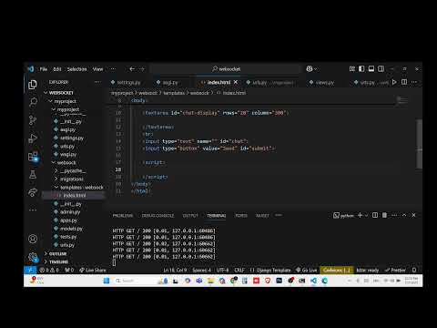 Let's learn about websockets in django