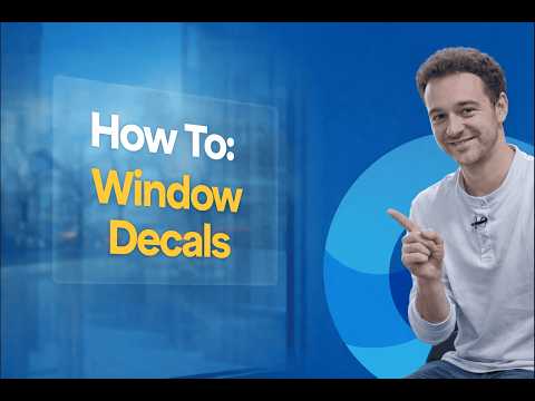 Custom Window Decals for Business | Storefront Window Graphics That Sell