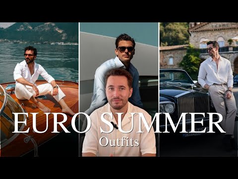 How to Dress Like You Summer in Europe | 5 European Summer Outfits | Old Money Style