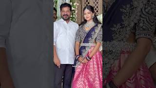 Cm Revanth Attended Tpcc President Mahesh Kumar Goud Nephew Engagement #revanthreddy #ytshorts