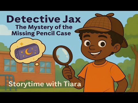 Detective Jax - The Mystery of the Missing Pencil Case | Storytime with Tiara | Short Story for Kids